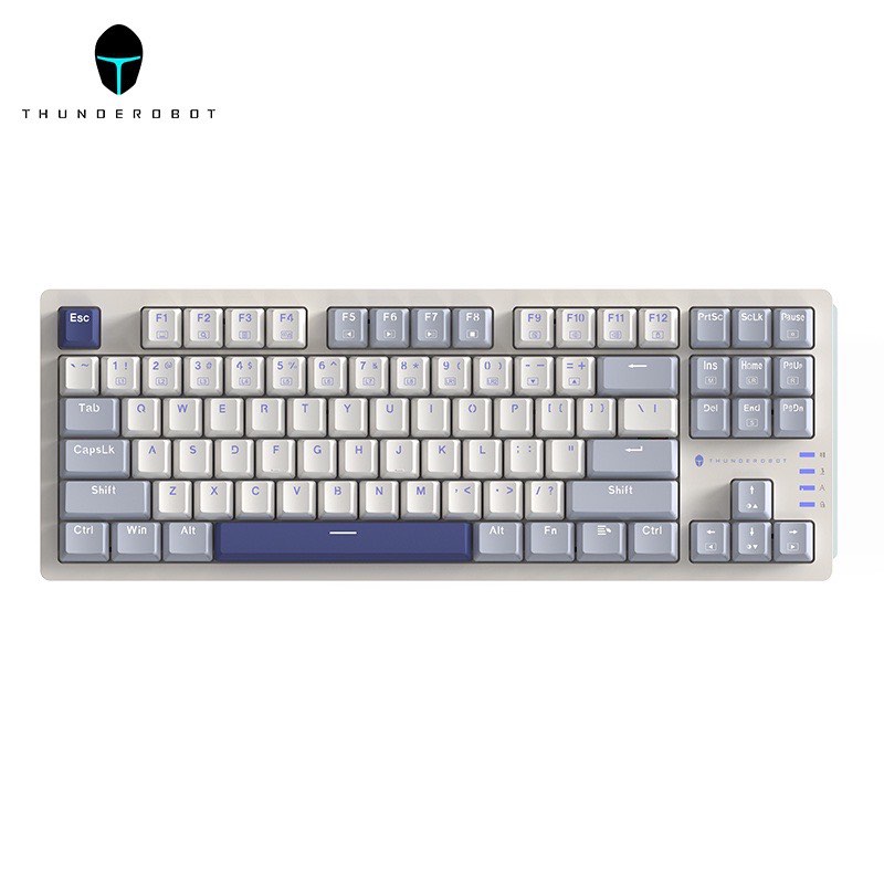 Thunderobot K Wired Mechanical Keyboard Hot Swappable Gaming Keyboard Pbt Keycaps Red Switch