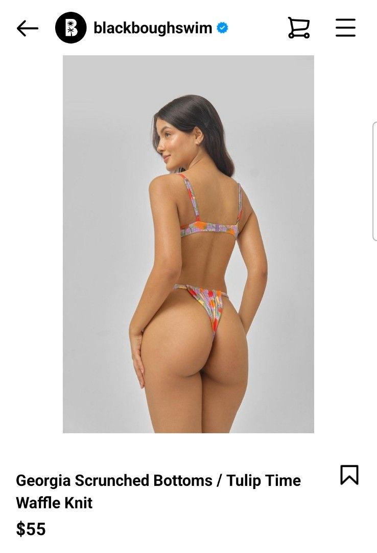 Off Blackbough Bikini Set Bnwt On Carousell