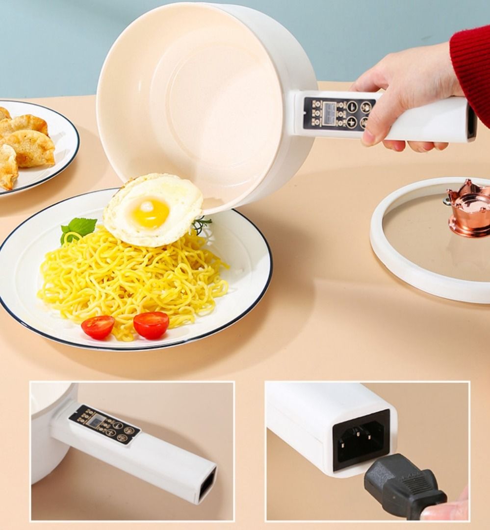 Smart Electric Hot Pot Multi Functional Electric Frying Pan Household Electric Cooking Pot