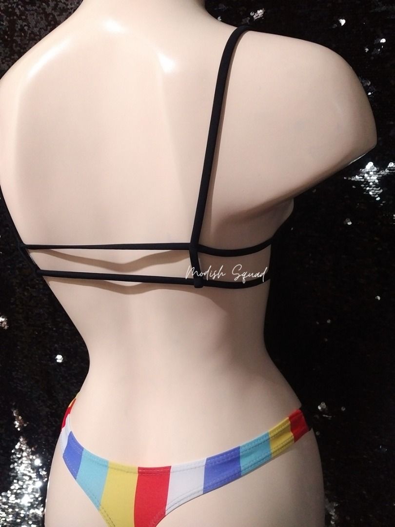 Bnew Shein Bikini Shein Swimsuit Shein Thong Bikini Pride Swimsuit Black Bikini Black Skimpy