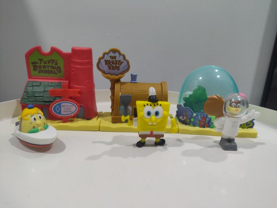 Spongebob Complete Set Bikini Bottom Hobbies Toys Toys Games On Carousell