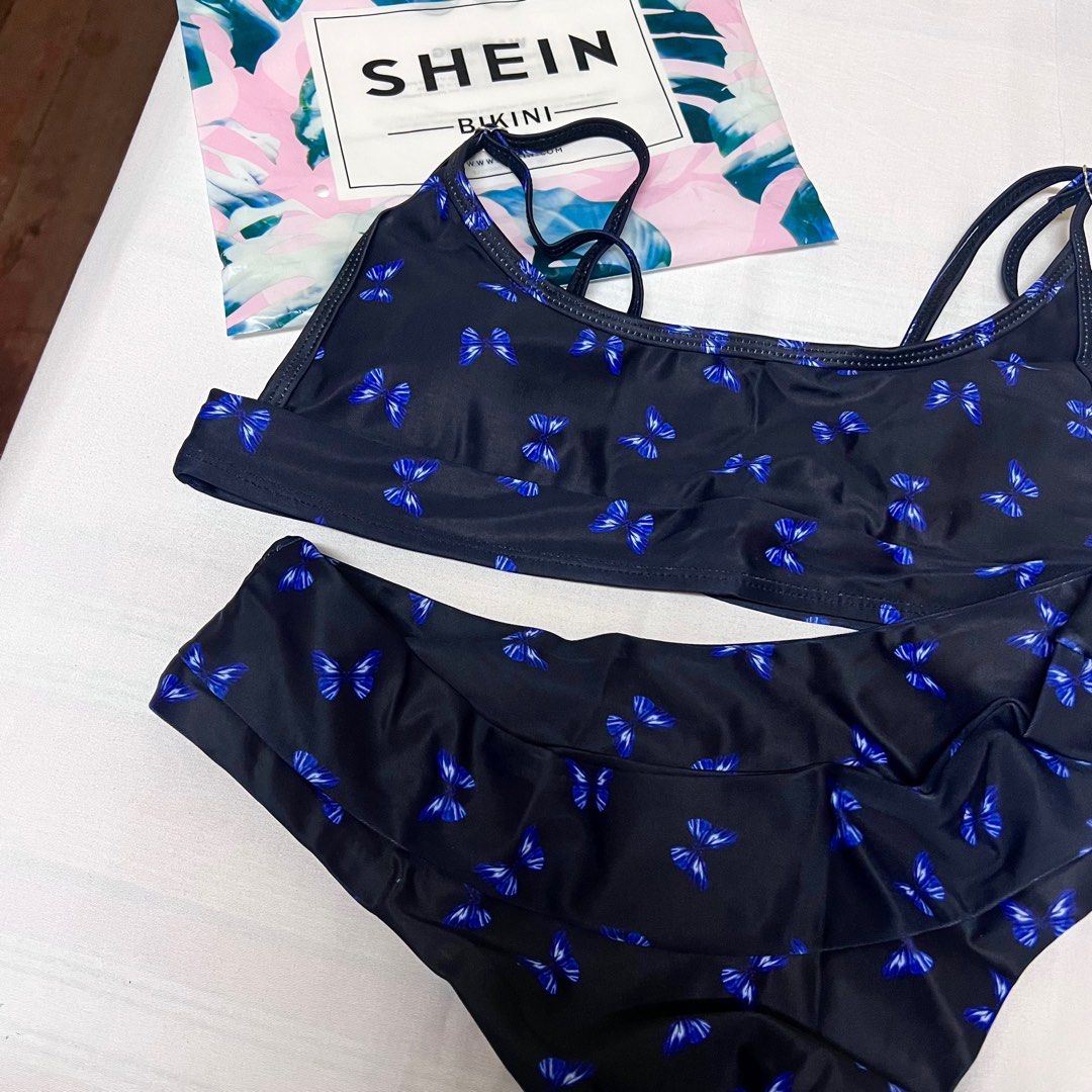 Butterfly Black Bikini Swimsuit Bnew On Carousell