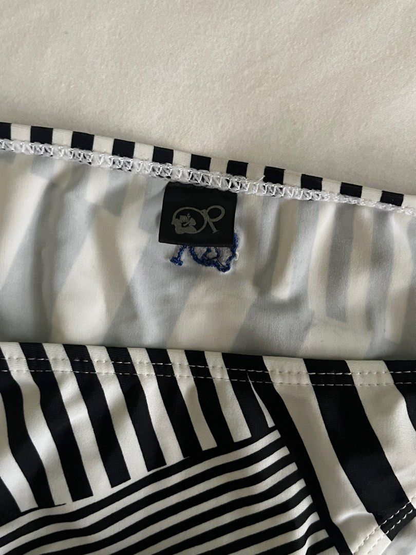 Ocean Pacific Black And White Patterned Bikini Set On Carousell
