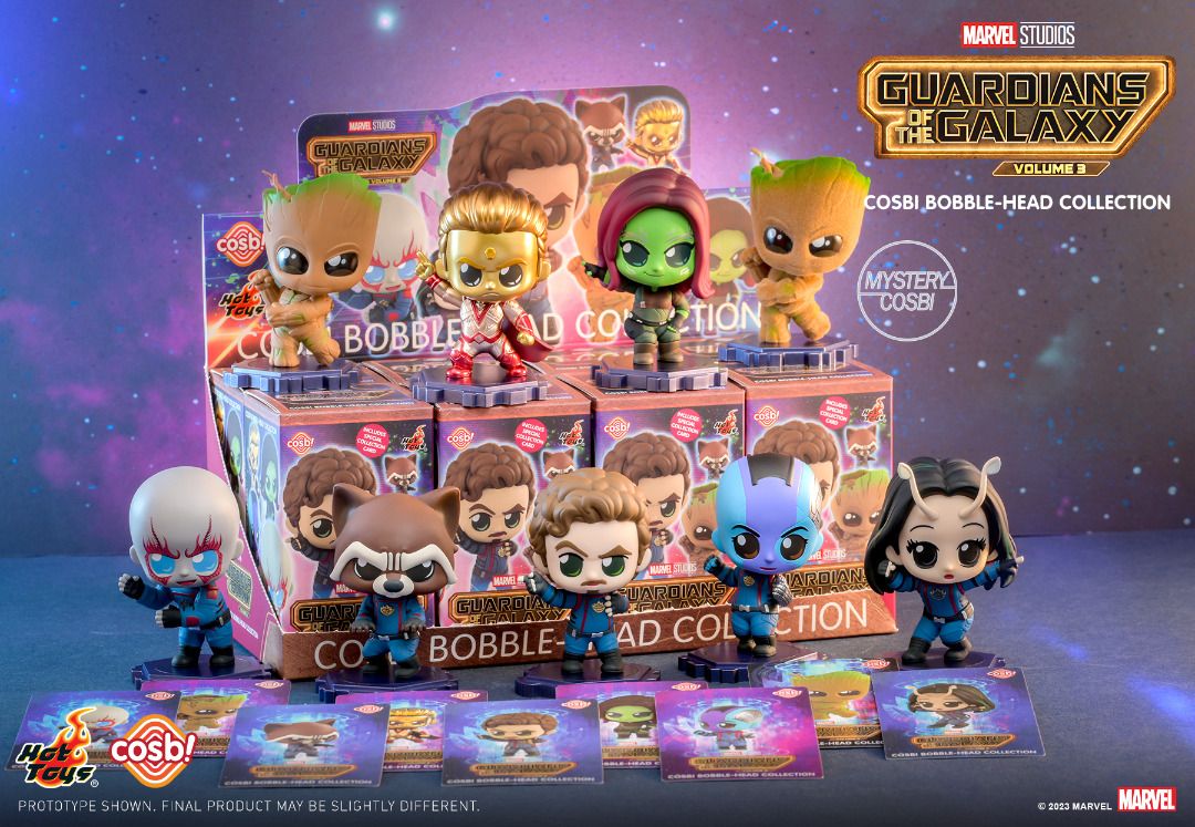 原裝正貨 盲盒原盒 Blind Box Whole Box Hottoys Hot Toys Cosbi Bobble Head Collection CBX119 Marvel 銀河守護隊