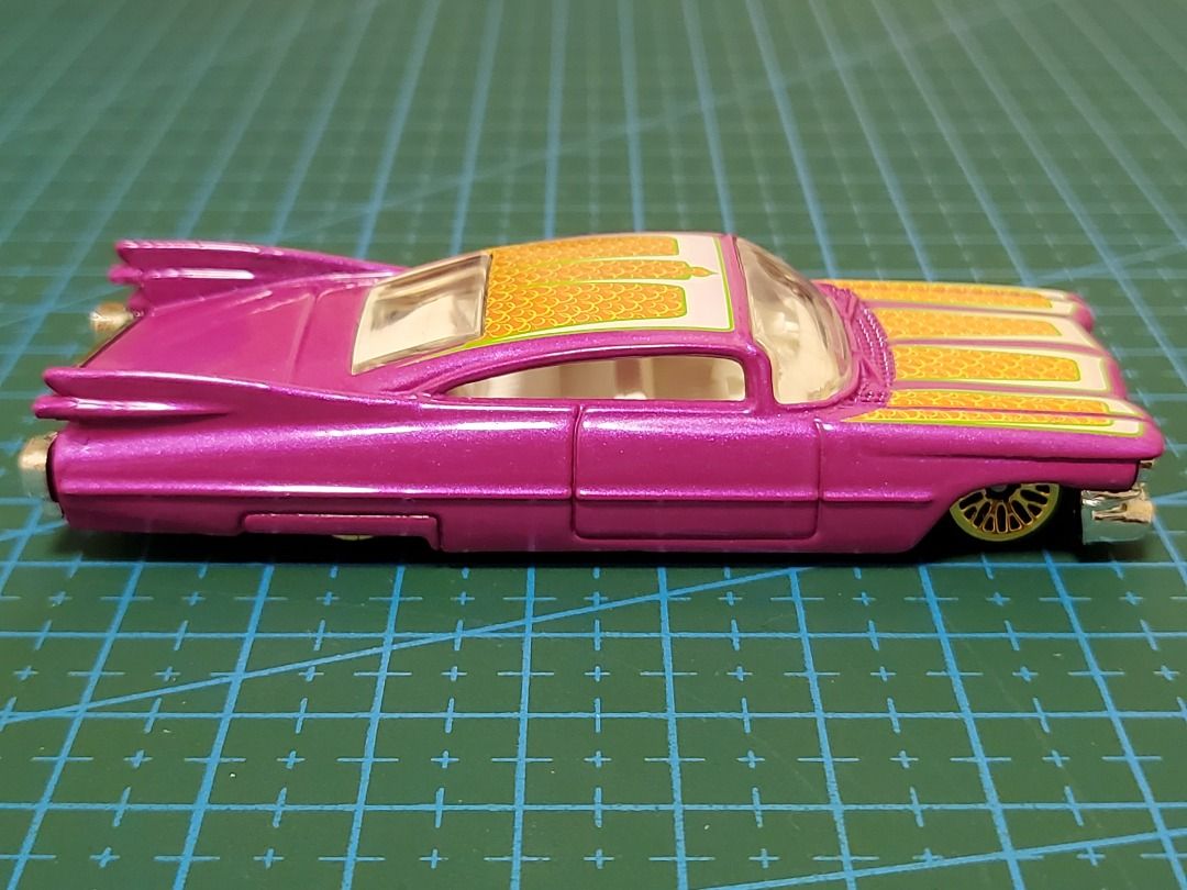 散裝 99 新 Hot Wheels Custom 59 Cadillac 合金 模型 玩具 跑車 Mattel 1 64 HotWheels HotWheel Wheel 1 64