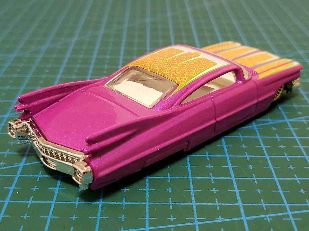 散裝 99 新 Hot Wheels Custom 59 Cadillac 合金 模型 玩具 跑車 Mattel 1 64 HotWheels HotWheel Wheel 1 64