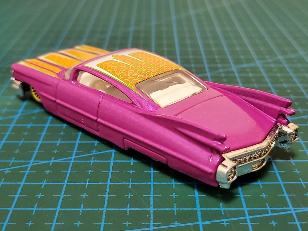 散裝 99 新 Hot Wheels Custom 59 Cadillac 合金 模型 玩具 跑車 Mattel 1 64 HotWheels HotWheel Wheel 1 64
