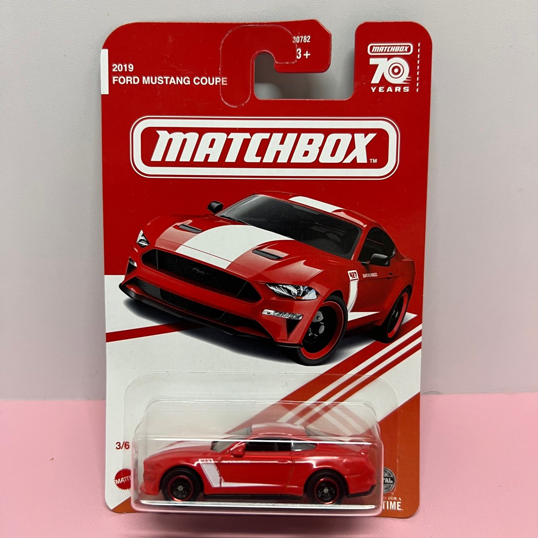 美版限定 MATTEL MATCHBOX Target Exclusive Red Edition FORD MUSTANG COUPE 火柴盒 Hot