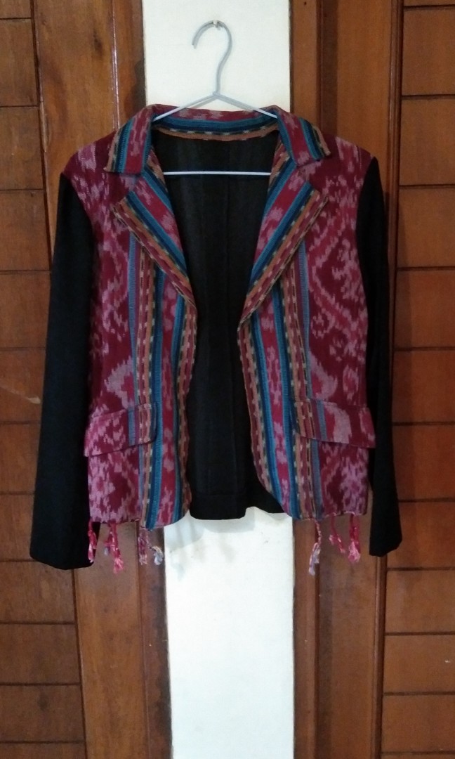 Blazer Tenun On Carousell