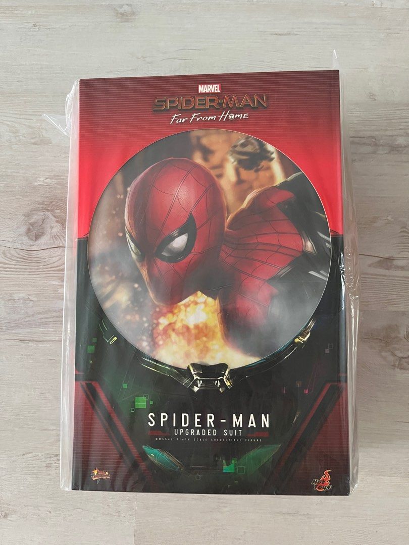 HOT TOYS MMS 542 SPIDER MAN FAR FROM HOME UPGRADED SUIT Hobbies Toys Toys Games On