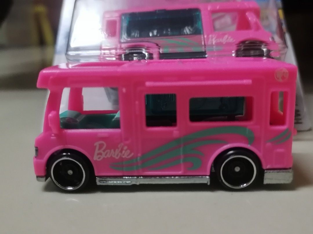Hot Wheels Hw Netro Barbie Dream Camper Pink Loose Hobbies Toys Toys Games On Carousell