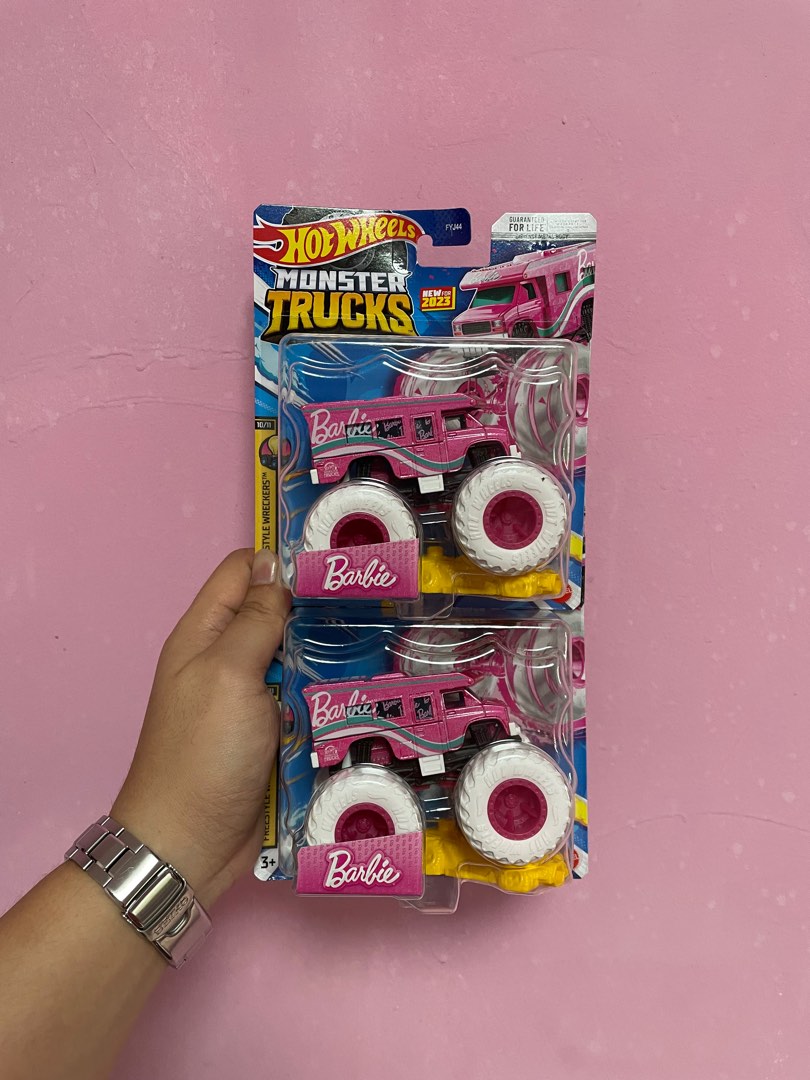 Hot Wheels Barbie Monster Truck Hobbies Toys Toys Games On Carousell