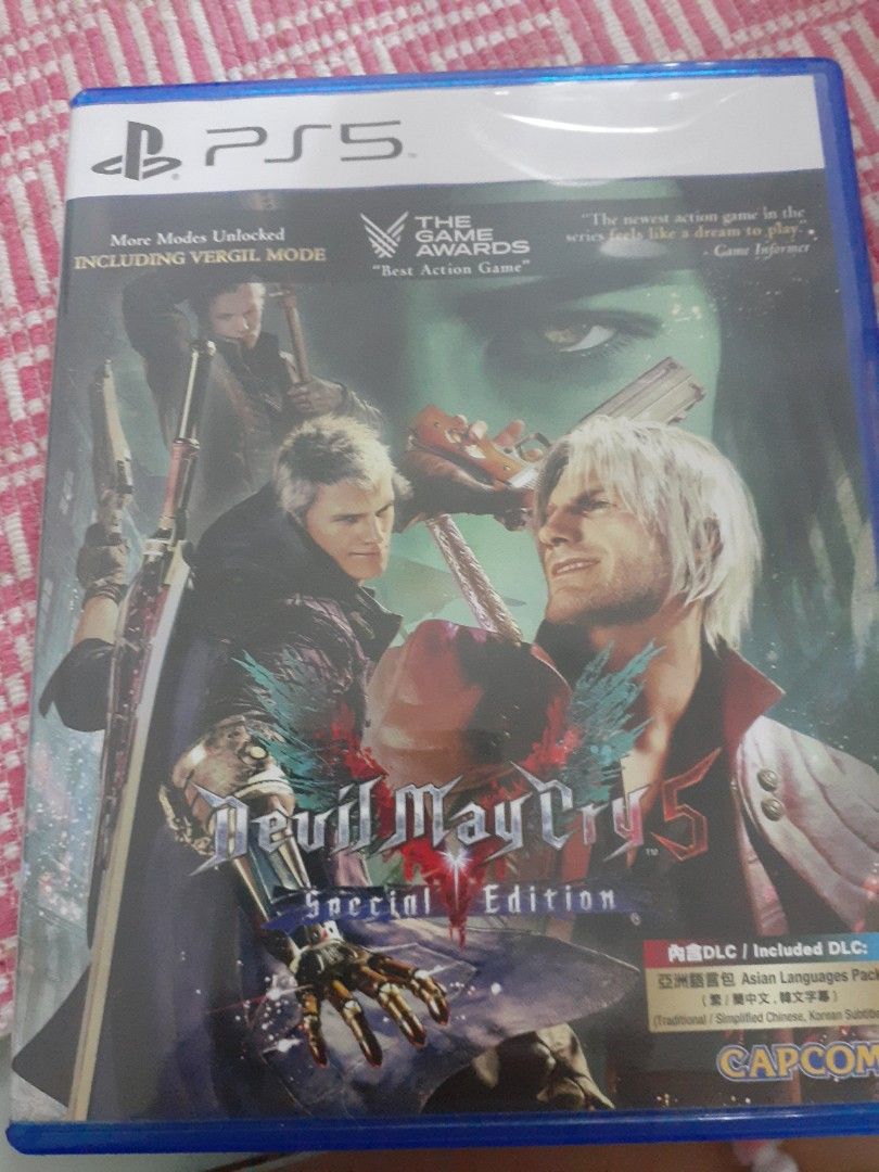 PS5 DEVIL MAY CRY SPECIAL EDITION Hobbies Toys Toys Games On