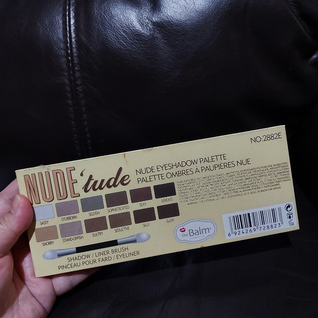 The Balm Cosmetics Nude Tude Eyeshadow Palette Kesehatan