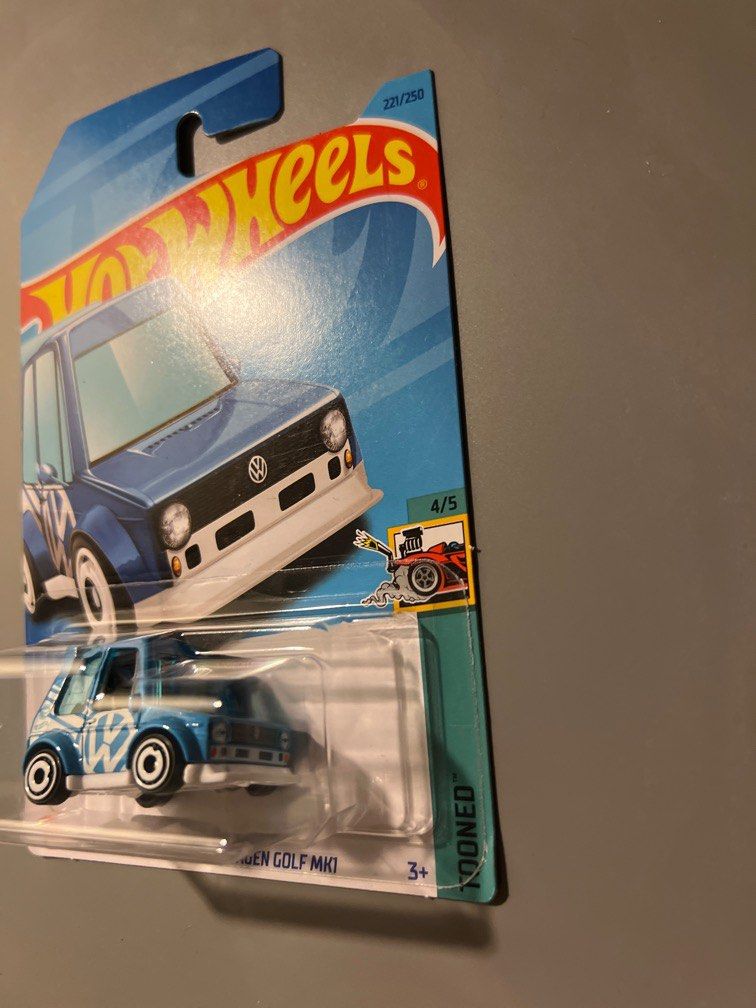 HOT WHEELS RTH REGULAR TREASURE HUNT TOONED VOLKSWAGEN GOLF MK1 Hobbies Toys Toys Games