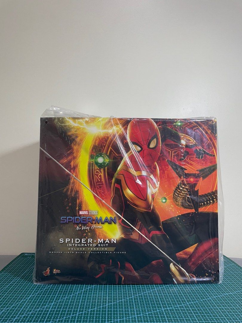 Hot Toys Spider Man No Way Home MMS Spider Man Integrated Suit Deluxe Version Th Scale