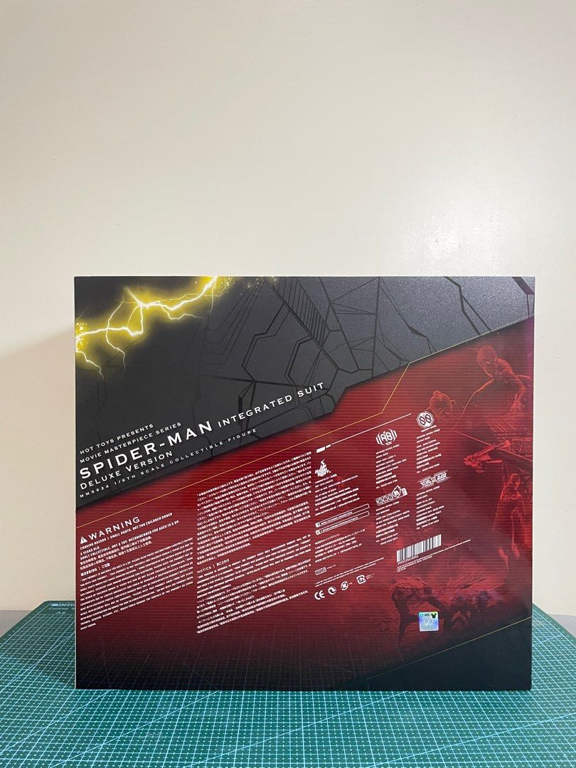 Hot Toys Spider Man No Way Home MMS624 Spider Man Integrated Suit Deluxe Version 1 6th Scale