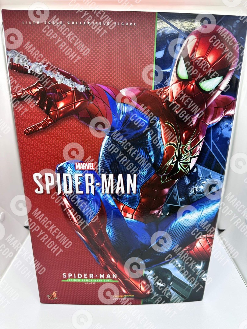Spiderman Mkiv Suit Authentic Hot Toys On Carousell