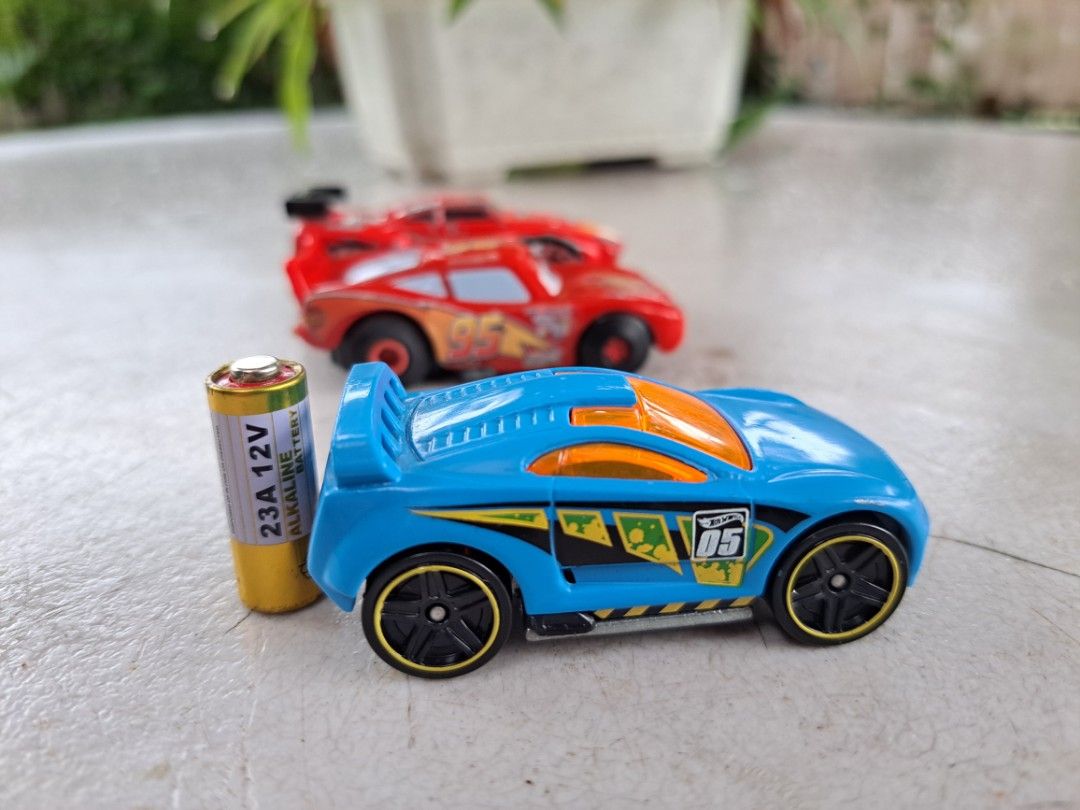 Hotwheels Drift Tech Blue Car Hot Wheels Trackbuilder System On Carousell