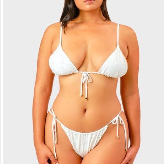 Blackbough Liv Bikini Set White Eyelet On Carousell
