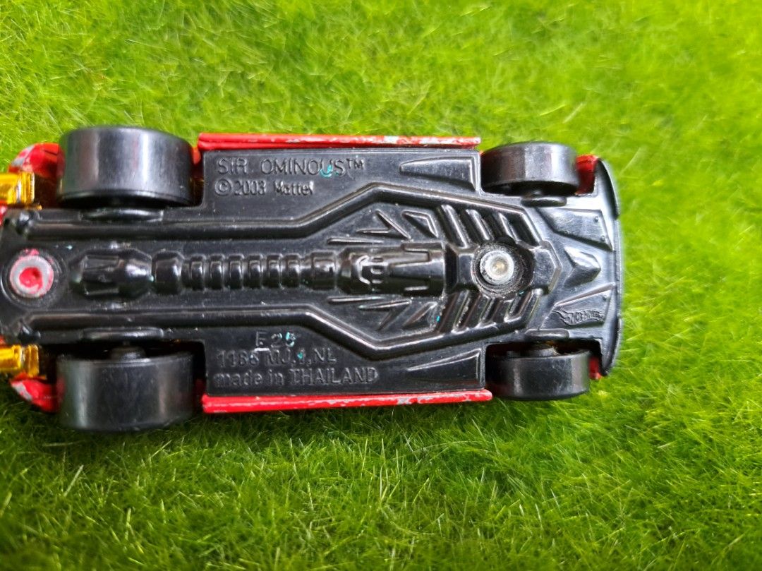 Hot Wheels Sir Ominous Toy Car Fire Chief 2003 Mattel On Carousell