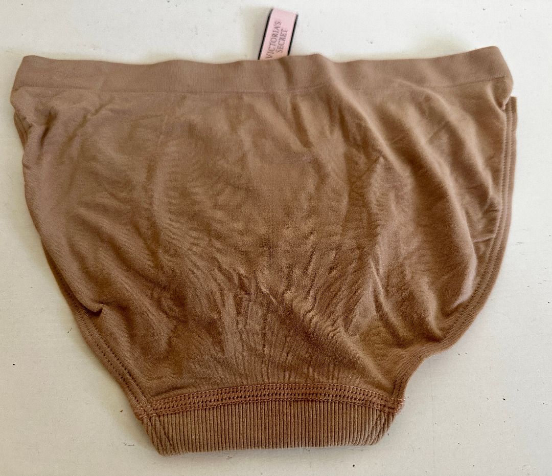VICTORIA S SECRET VS SEAMLESS BIKINI PANTY UNDERWEAR NUDE BROWN SMALL On Carousell