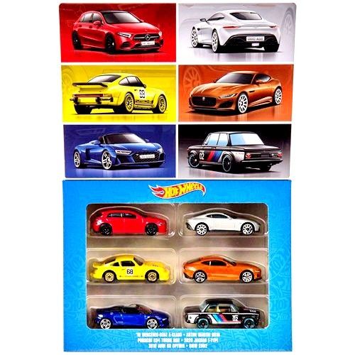 Hot Wheels European Themed Pack Mercedes Benz A Class Porsche Turbo Rsr Audi R