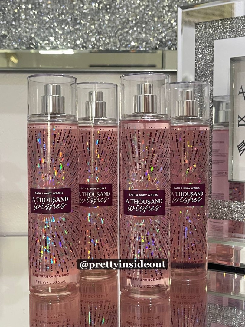 A Thousand Wishes Body Mist Ml Bbw Beauty Personal Care Bath
