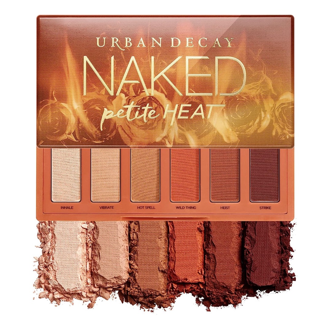 Urban Decay Naked Petite Heat Eyeshadow Palette 美容個人護理 健康及美容 皮膚護理