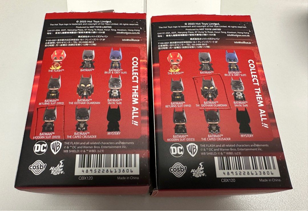 Hottoys Hot Toys Cosbi The Flash Batman Gotham Guardian 興趣及遊戲 玩具 遊戲類 Carousell