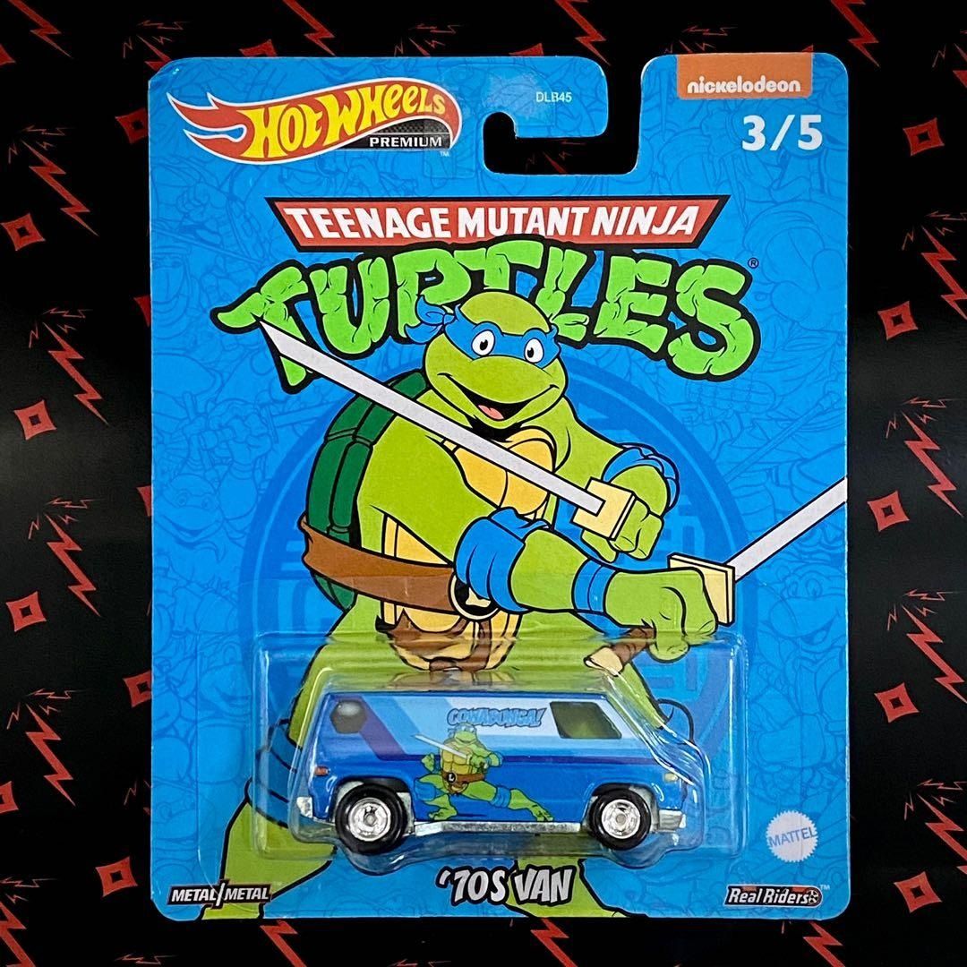 Hot Wheels Tmnt Chevy Panel S Van Hotwheels Teenage Mutant Ninja