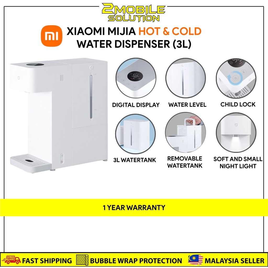 Xiaomi Instant Hot Cold Water Dispenser L Large L Water Tank Digital Display Smart APP