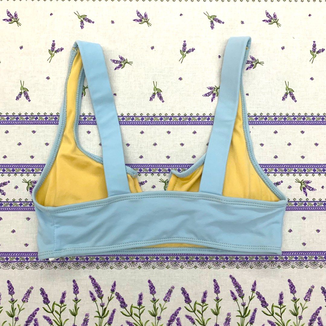 Eighth Mermaid Bikini Top In Baby Blue On Carousell