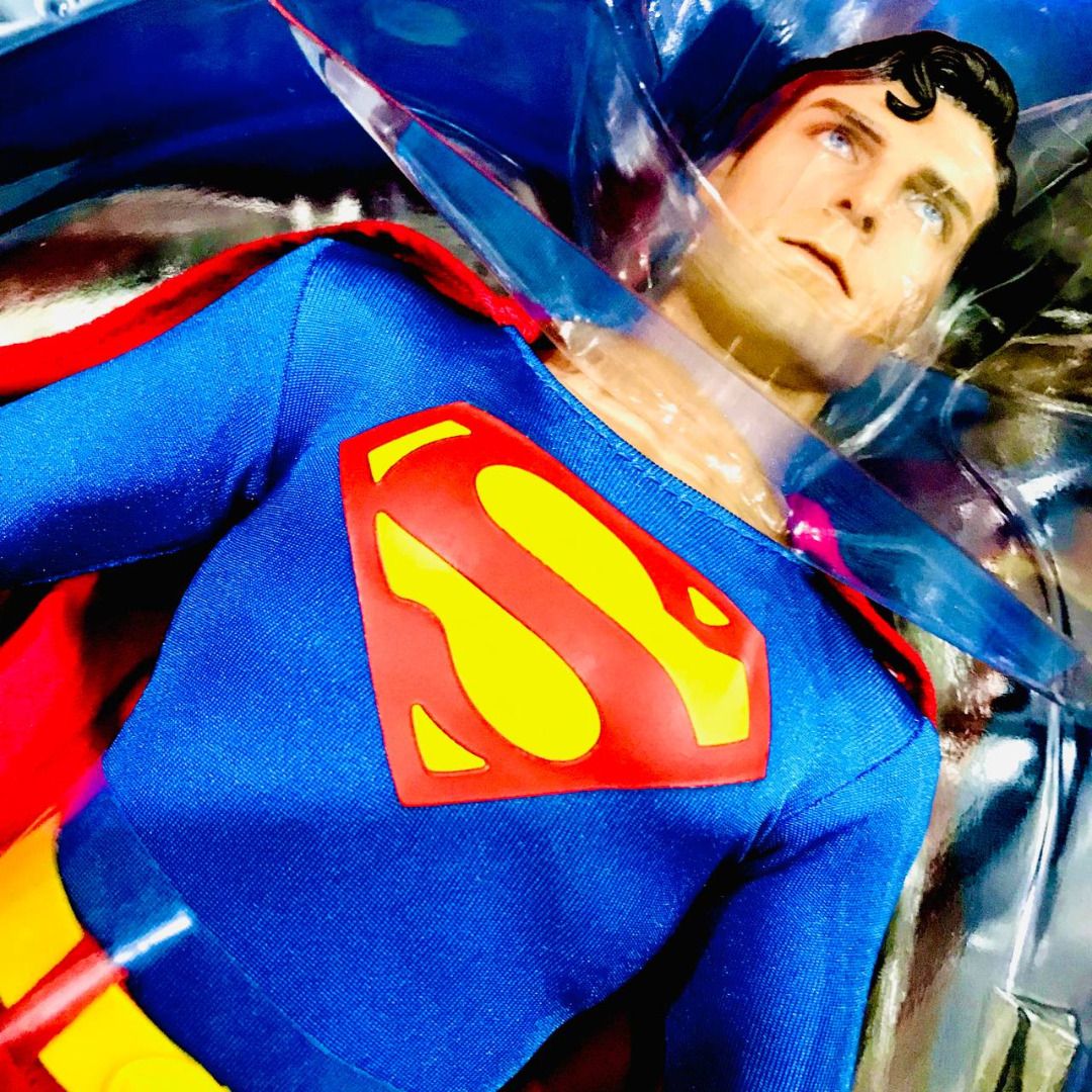 Hot Toys Mms Movie Masterpiece Classic Superman Christopher Reeve Super Rare