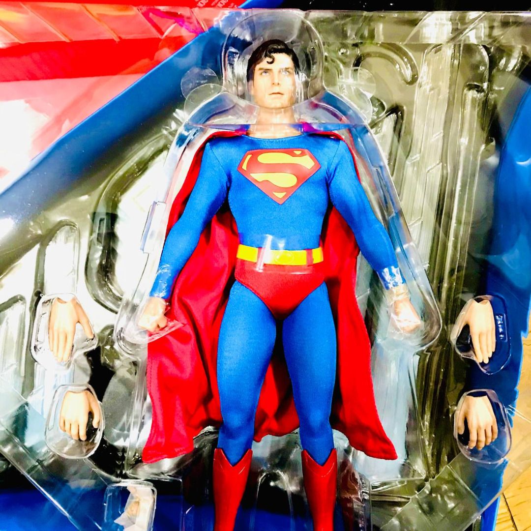 Hot Toys Mms Movie Masterpiece Classic Superman Christopher Reeve Super Rare