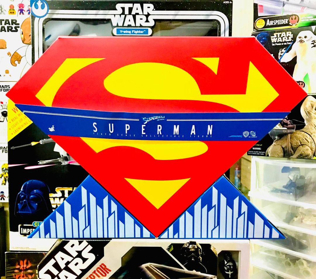 Hot Toys Mms Movie Masterpiece Classic Superman Christopher Reeve Super Rare