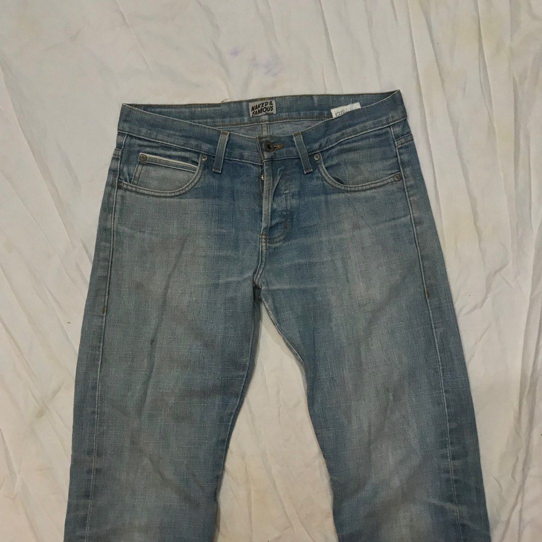 Naked Famous Broken Twill Selvedge Skinny X Men S Fashion
