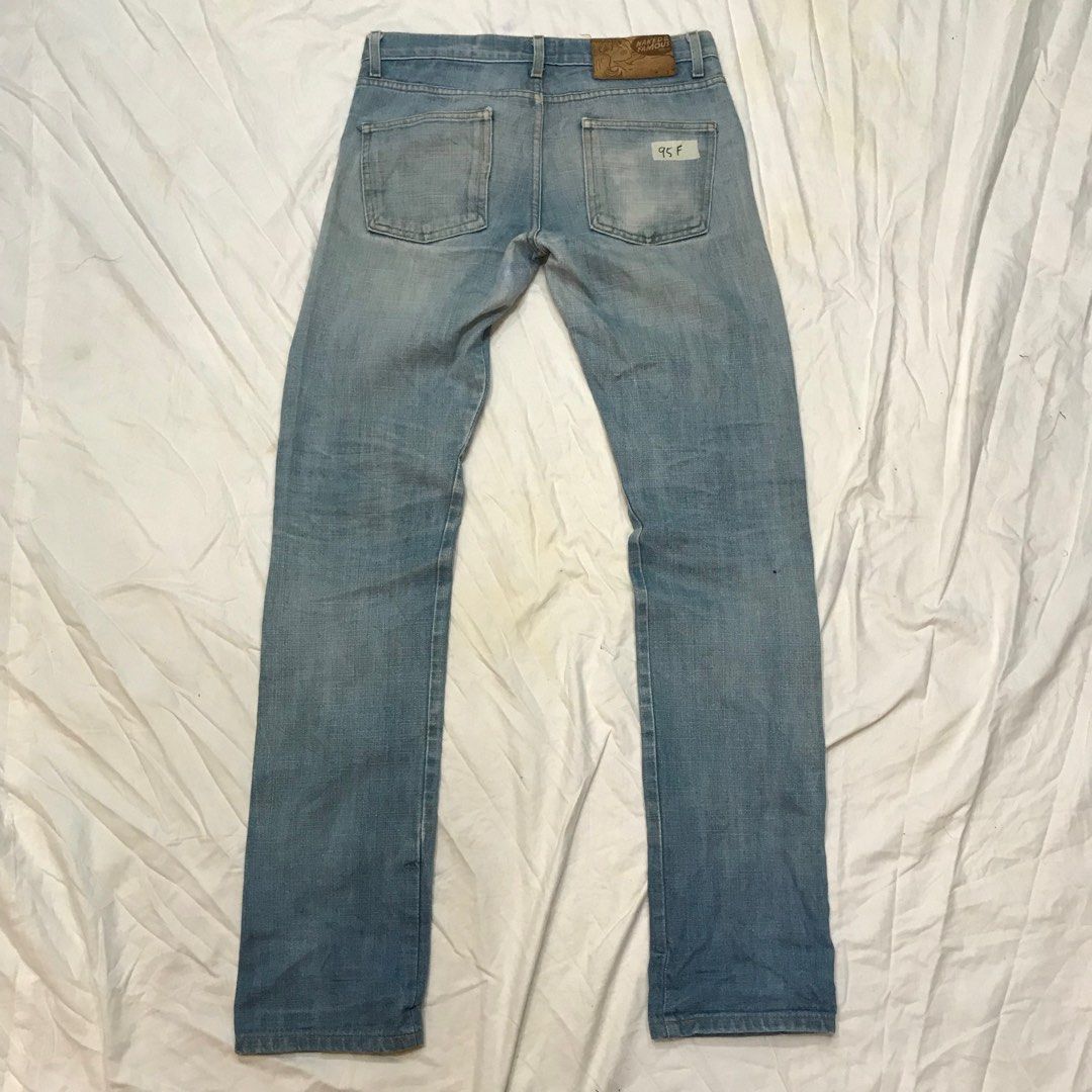 Naked Famous Broken Twill Selvedge Skinny X Men S Fashion