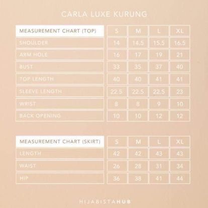 Hijabistahub Kurung Carla Luxe Nude Women S Fashion Muslimah Fashion