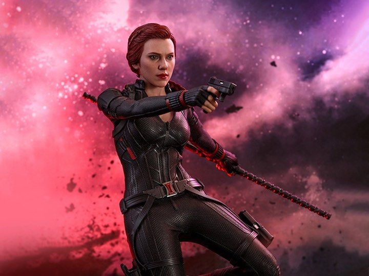 Black Widow Hot Toys Avengers Endgame MMS Black Widow Th Scale Collectible Figure
