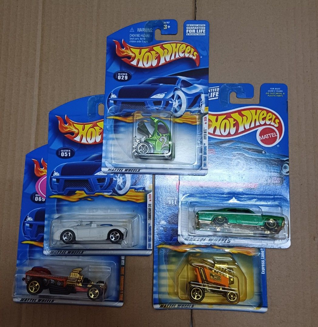 Hot Wheels MUSTANG COBRA Audi Avus Ford GT Shoe Box XS IVE Rescue Jaguar Dodge Daytonan Roadster