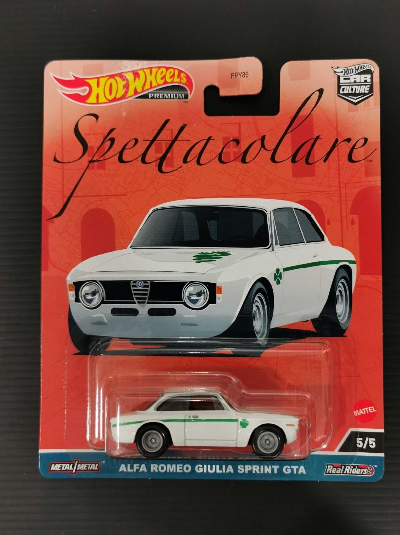 Hot Wheels Car Culture Spettacolare Alfa Romeo Giulia Sprint Gta Hobbies Toys Toys Games