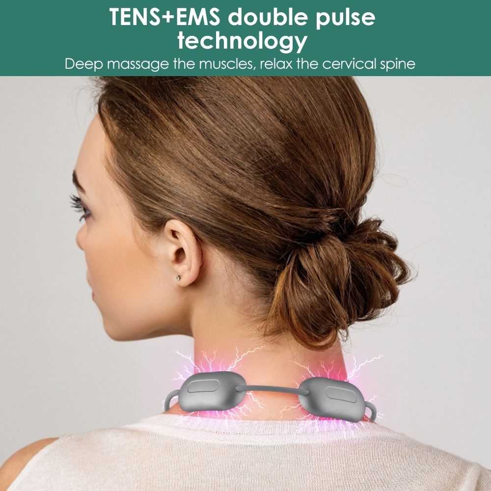 Smart Hanging Cervical Spine Massager Neck Protector Shoulder Cervical Massage Hot Compress
