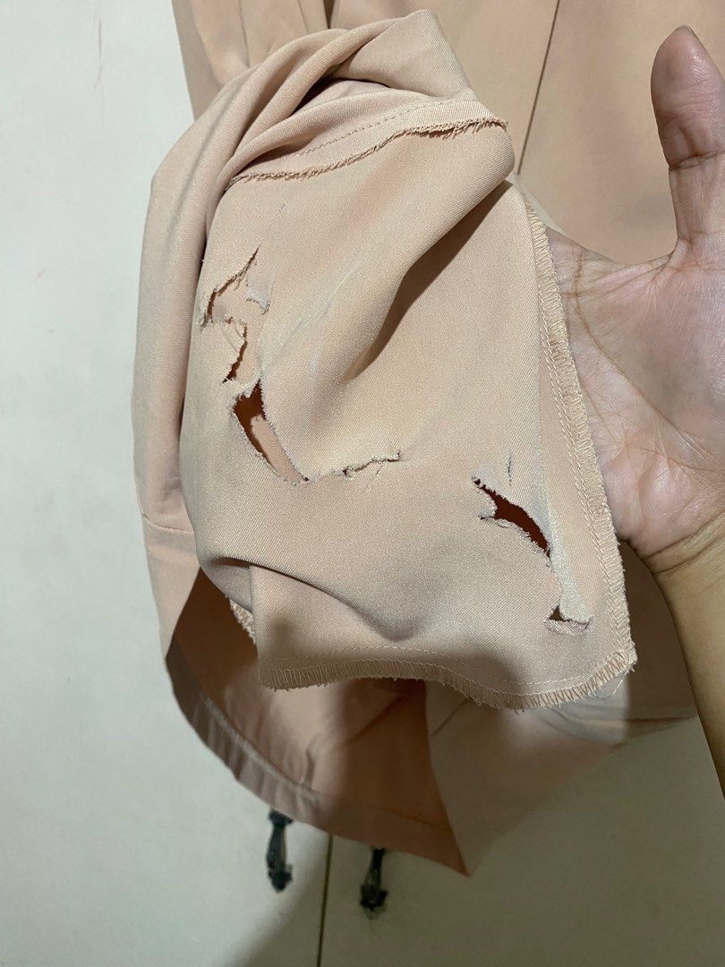 Zalora Nude Dress On Carousell