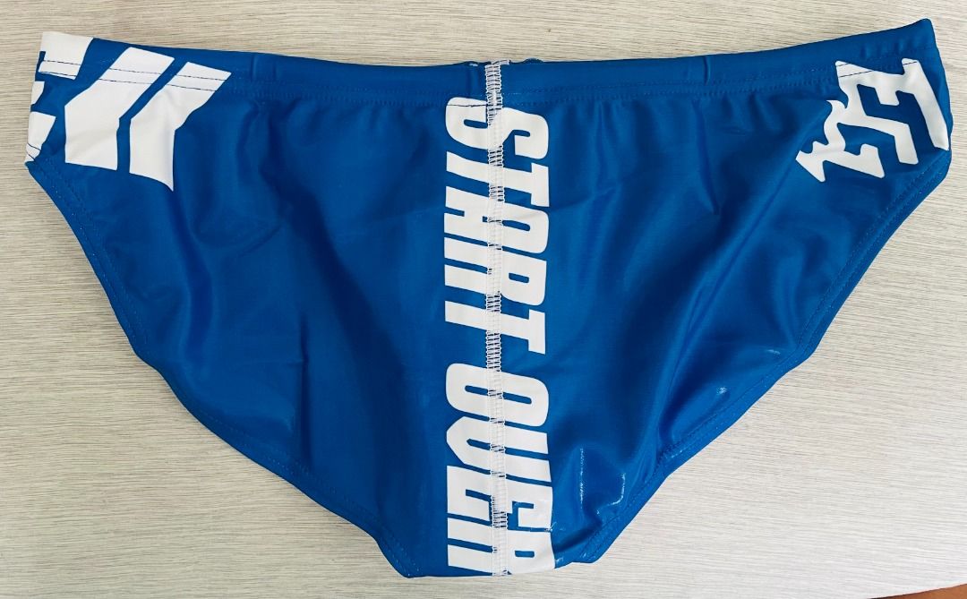 Egde Reboot Re Super Low Rise Bikini Swim Trunk Blue Men S Fashion Bottoms Swim Trunks