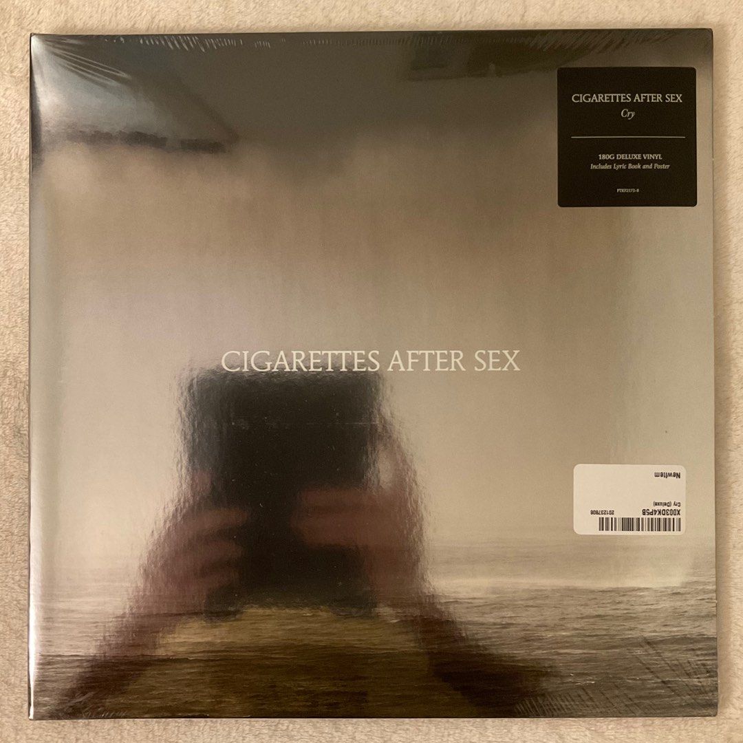 On Hand Cigarettes After Sex Cry Gatefold G Deluxe Vinyl Lp