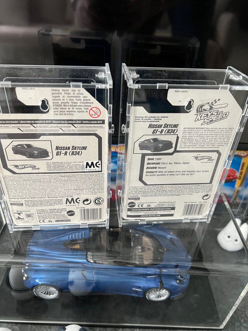 Hot Wheels Nissan Skyline Gt R Gtr R Bnr New Models Blue Normal Variant Keys To