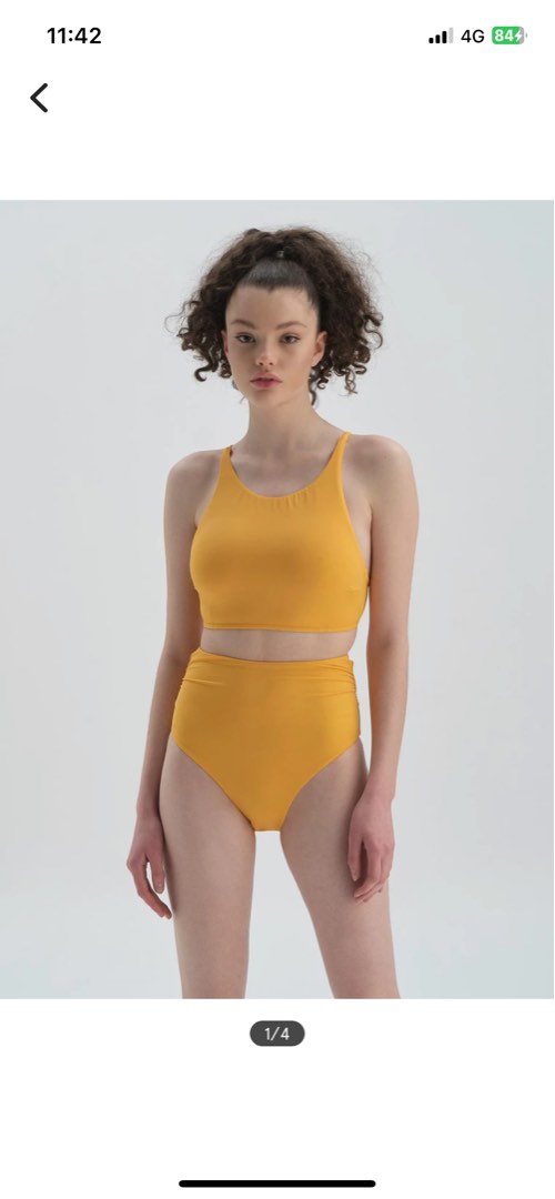 Dagi Yellow Bikini Bottom Only Women S Fashion Swimwear Bikinis