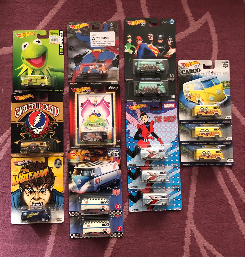 Hot Wheels Hotwheels Volkswagen T Panel Bus Selling In Lots Only Hobbies Toys Toys