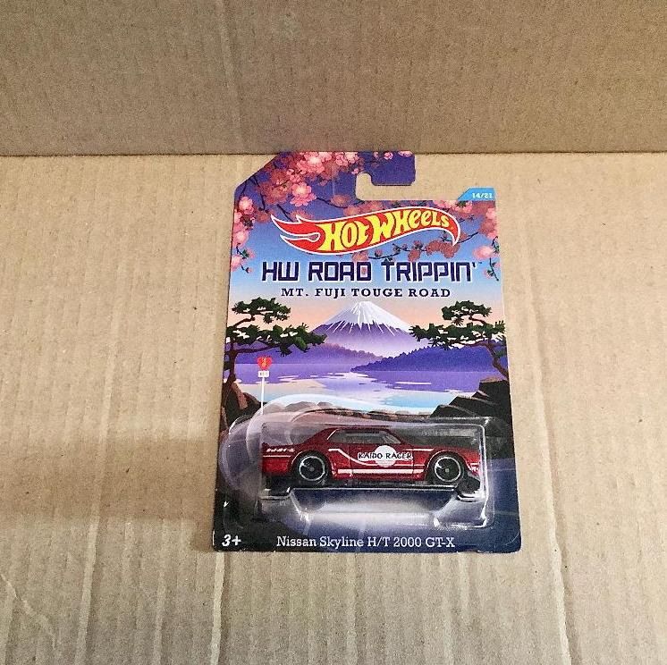 Hot Wheels HW Road Trippin Mt Fuji Nissan Skyline GT R R34 Nissan Skyline H T 2000 GT X